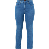 Lee 44 - Dame Jeans Lee Jeans Classic Straight PLU Blå W42/L31