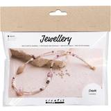 Halskæder Creativ Company DIY Kit Mini Smykker Chunky halskæde rosa harmoni