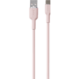 Puro USB-A Till USB-C Kabel Icon Soft Rosa