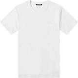 Acne Studios Dame T-shirts & Toppe Acne Studios Cotton T-shirt white