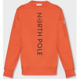 Moncler Orange Tøj Moncler Logo cotton-blend sweater orange