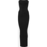 Elastan/Lycra/Spandex - Lange kjoler - S Wolford Fatal strapless jersey maxi dress black