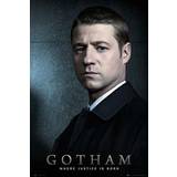 Blå Brugskunst Close Up Gotham James Gordon Poster