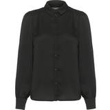 Soaked in Luxury Dame Skjorter Soaked in Luxury Slparis Shirt LS Kvinde Skjorter Classic Fit hos Magasin Black