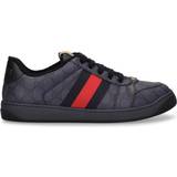 Gucci Sneakers Gucci Screener Gg-supreme Canvas Trainers Mens Navy