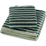 Håndklæder Bongusta Naram Badehåndklæde Grøn (80x50cm)