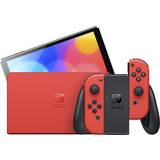 1080p (Full HD) Spillekonsoller Nintendo Switch OLED Model Mario - Red Edition