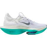 36 ½ - Hvid Sportssko Nike Alphafly 2 M - White/Clear Jade/Light Ultramarine/Deep Jungle