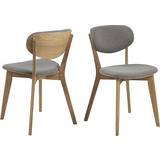 Grå - Metal Møbler AC Design Furniture Mille Light Grey Køkkenstol 80.5cm 2stk
