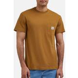 Lee Herre T-shirts & Toppe Lee Workwear Pocket Cotton-Jersey T-Shirt Orange