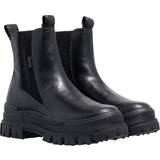 Buffalo Slip-on Sko Buffalo Aspha Chelsea Women Shoes Black