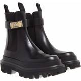 Dame Chelsea boots Dolce & Gabbana Black Calfskin Chelsea Boots 80999 Black IT