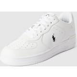 Polo Ralph Lauren Smooth/grny Lthmasters Crt-sk-ltl Mand Sneakers hos Magasin White/white/black Pp