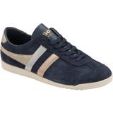 Gola Dame Sneakers Gola 'Bullet Mirror Trident' Suede Lace-Up Trainers Navy