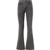 48 - Bomuld - Lav talje Bukser & Shorts Gina Tricot Low Waist Bootcut Jeans - Gray