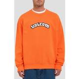 Volcom Orange Overdele Volcom Obtic Crew Sweater carrot