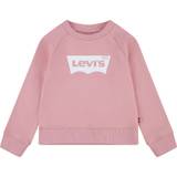 Levi's Bomuld Sweatshirts Levi's Kids Sweatshirt Rosa Glasyr mån Sweatshirt