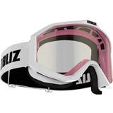 Bliz Skibriller Bliz Liner JR Contrast - White/Pink