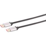 Shiverpeaks DisplayPort-kabler - Sort Shiverpeaks HomeCinema DisplayPort 1.4 kabel 8K/60Hz 2