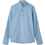 Dame - Fleecetrøjer & Piletrøjer - Polyester Sweatere H2O Blåvand 1/2 Zip Fleece - Baby Blue