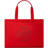 Imiteret læder - Opbevaring til laptop Håndtasker Tory Burch Ella Color-Block Tote - Liberty Red Mix