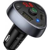 Hoco Batterier & Opladere Hoco charger car charger PD18W USB 2.1A Bluetooth FM transmitter/memory card reader E51 black