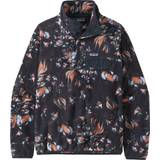 Blomstrede Overdele Patagonia LW Synch Snap-T Fleecepullover swirl floral/ pitch blue