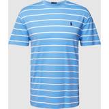 Ralph Lauren Blå Overdele Ralph Lauren Polo Cotton Striped T-Shirt
