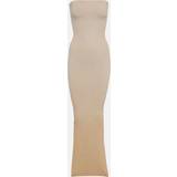 Wolford Guld Kjoler Wolford Fading Shine strapless maxi dress gold