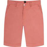 Lærred - Pink - V-udskæring Tøj Hugo Boss Slice Slim Fit Chino Shorts
