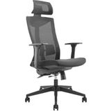Justerbare sæder Møbler Gear4U G4U-OC200-01 Black Kontorstol 128cm