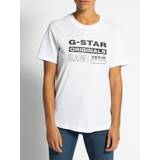 G-Star Jersey Tøj G-Star RAW Damen Originals Label Regular T-Shirt, Weiß white D19953-4107-110