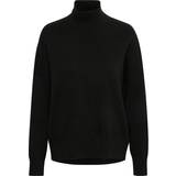 InWear Dame Sweatere InWear Tenleyiw Turtleneck Pullover Strik 30106490 Black