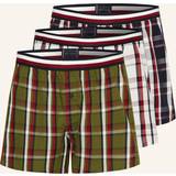 Dame - Grøn Underbukser Tommy Hilfiger Check Cotton Boxers, Pack of 3, Multi