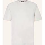 J.Lindeberg 48 - Bomuld Overdele J.Lindeberg Adnan Logo Mock Neck T-Shirt Cloud White