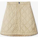 Burberry Dame Nederdele Burberry Quilted Nylon Mini Skirt 08