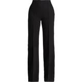 Cashmere - XS Bukser & Shorts Chloé Wide-leg trousers Black 68% Virgin Wool, 26% Wool, 6% Cashmere Black