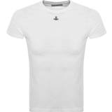 Vivienne Westwood Enskuldret / Enæremet Tøj Vivienne Westwood Orb peru' t-shirt white