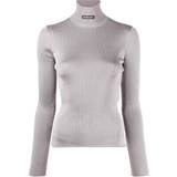 Balenciaga Polyester Overdele Balenciaga Ribbed Turtleneck Sweater