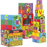 Melissa & Doug Byggelegetøj Melissa & Doug English Alphabet Nesting & Stacking Blocks
