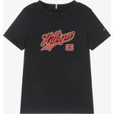 Blå - Jersey Børnetøj Tommy Hilfiger Boys Navy Blue Cotton T-Shirt