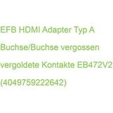EFB Elektronik Kabeladaptere - Sort Kabler EFB Elektronik hdmi typ a buchse/buchse vergossen vergoldete kontakte eb472v2