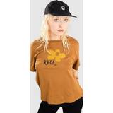 RVCA Dame Overdele RVCA Daisy T-shirt workwear brown