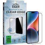 Eiger Silikone Mobiltilbehør Eiger Mountain Glass Clear Apple, iPhone 15 Plus, Stødsikker, Støvresistent, Slagbestandig, Ridseresistent, Transparent, 1 stk