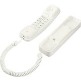 Fastnettelefoner Renkforce RF-DP-200 Schnurgebundenes Telefon, analog Wahlwiederholung kein Display Creme-Weiß