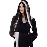 Sorte Parykker My Other Me Wigs Black White Witch