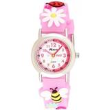 Ravel Ure Ravel Girls Analogue Buzzy Bee and Ladybird with PU Strap.R1513.83