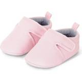 Stof Lær at gå-sko Sterntaler Baby krybende sko lyserød