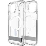 Zagg Apple iPhone 13 Mobilcovers Zagg iPhone 13/iPhone 14/iPhone 15 Cover Crystal Palace Snap Kickstand Clear