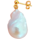 Sorelle Jewellery Baroque Earstick - Gold/Pearl